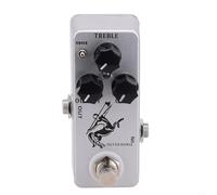 Risveglio Silver Horse Guitar Overdrive Effect Pedal, Centaur Based for Boost Circuit with True Bypass Switch, Portable Metal Shell Musicians
