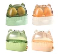 Risveglio Smart Egg Cooker Great for Soft Dippy Hard Poached Eggs Includes Measuring Cup In Minutes With Auto Shut Off Kit Make Breakfast a Breeze (green)