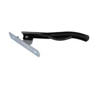 Risveglio Space Saving Foldable Saddle Rack, Metal Horse Tack Hanger with Rein Hook Stable, Black