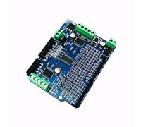 Risveglio TB6612 I2C Motor Control Shield for Arduino Robotics, 12A DC Stepper Driver Module with Kickback Diodes and Thermal Shutdown