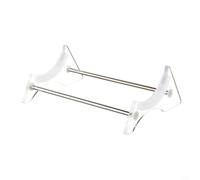 Risveglio Transparent Acrylic Speaker Rack Flip 4 5 6, Sturdy Display for stand to Enhance Sound Quality, Modern Desktop Holder Speakers, Clear(Is transparent)