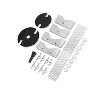 Risveglio Two for Motorcycle Exhaust Repair Tool, Air Pressure Dent Removal Kit Metal Pipes, Long Service for Life for Black Silver