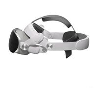 Risveglio Upgraded VR Headband for Vision for Pro, Ergonomic Head Strap with Breathable Sponge, Balanced Extended Use, ABS+EVA Material, White(for v3)