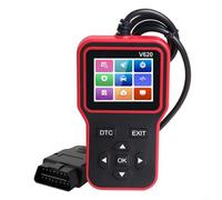 Risveglio V620 Automotive OBD2 Scanner, Car Engine Fault Code Reader Engine Fault Code Reader with Real-Time Data Stream and Battery Voltage Test, for CAN OBDII Vehicles