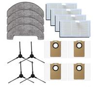 Risveglio Vacuum Cleaner Kit For MONSGA MS1 MAX Robot Vacuum Cleaner Accessories Kit for Maintaining Clean Floors(A)