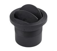 Risveglio Warm Air Outlet Vent Heater Tee Pipe Ducting Hose 360° Rotation for Webasto for Eberspacher Diesel Heater Plastic Black (42/60/75/90mm)(60MM)