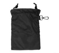 Risveglio Waterproof Carrying Bag with for Soft Lining Flip, Lightweight Drawstring Storage Case Remote Controller and Accessories, Black(Control Pouch)