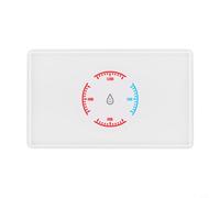 Risveglio WiFi Enabled Boiler Switch with 20A Capacity, Energy Usage Tracking, for Tuya App and Voice Control, Black(white)