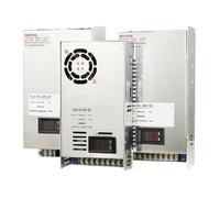 RISWEKFW 1pcs 500W 600W 1000W 1500W Digital Display Power Supply Adjustable 12V 15V 24V 36V 48v 68V 72V 85V 110V 150V AC to DC Industrial SMPS(110 V,0-90VDC,600W)