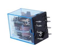 RISWEKFW 1pcs MY2P HH52P MY2NJ Relay Coil General DPDT Micro Mini Electromagnetic Relay Switch with LED AC 110V 220V 380V DC 12V 24V 36V(AC,380V)