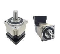 RISWEKFW 1pcs Nema34 Motor Reducer Planetary Gearbox Helical Gear Step-down Gearbox 750W 1KW 80/90 Servo Motor Speed Reduction(Ratio 20 to 1,PLG090-12.7mm Input)