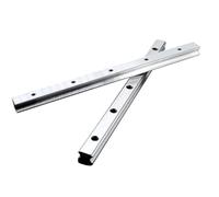 RISWEKFW Computerized Numerical Control HGR15 Linear Guides 2 pcs 2400-4000mm linear rails docked rail Extra long docking guide rail For Computerized Numerical Control Router 3D Printer(2400mm)
