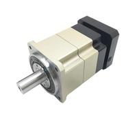 RISWEKFW Nema 34 Planetary Gearbox Gear Helical High Precision 3arcmin 750W 90mm Flange Servo Planetary Reducer Computerized Numerical Control Part Speed Reducer(Ratio 25 to 1,Input 14mm)
