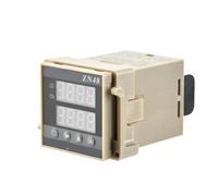 RISWEKFW ZN48 Series Digital Time Relay Counter 220VAC 380VAC 24VDC Multifunction Timer Rotating countroller Revolution counter(ZN48 24VDC)