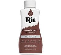Rit All Purpose Liquid Dye 236ml - Cocoa Brown,RITLD
