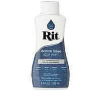 Rit All Purpose Liquid Dye 236ml - Denim Blue,RITLD