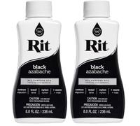 Rit All Purpose Liquid Dye Black 236ml (Pack of 2)
