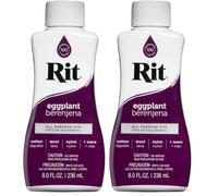 Rit All Purpose Liquid Dye Eggplant 236ml (Pack of 2)