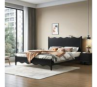 Rit Concept Agatha Queen Size / King Size / Super King Size Storage Bed, Black - King Size - NO Storage