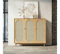 Rit Concept Cheryl Rattan Sideboard, Pine Wood - Ash Wood - 160cm