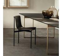 Rit Concept Choi Dining Chair With Armrest, Leather - Light Grey - NO Armrests