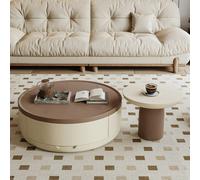 Rit Concept D'Angelo Round Coffee Table Set With Storage - Style 1