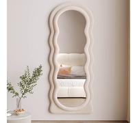 Rit Concept Deenz Modern Full Length Mirror - White - 180cm