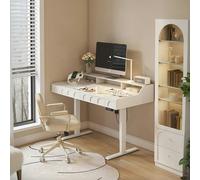 Rit Concept Freya Smart Standing Office Desk, Up And Down, Electric Height Adjustable - 120 x 70cm