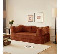 Rit Concept Hernández Foldable Lazy Sofa Bed For Lounging, Corduroy - 150cm