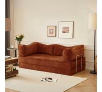 Rit Concept Hernández Foldable Lazy Sofa Bed For Lounging, Corduroy - 220cm