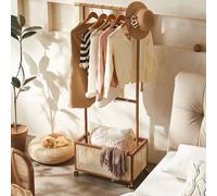 Rit Concept Madeline Coat Rack, Wood - Light Oak