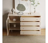 Rit Concept Meerveil Sideboard, One Glass Door With Four Drawers - No