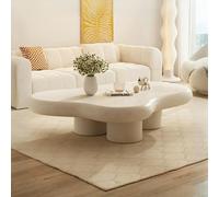 Rit Concept Quincy Coffee Table, Cream - 40cm - 100*69cm