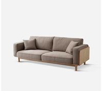 Rit Concept Villa Rattan Two Seater Sofa - Light Brown - Two Seater 227cm
