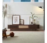 Rit Concept Wallace Rattan TV Stand - 210cm - Light Oak