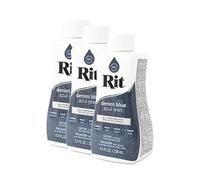 Rit Dye Liquid 236ml Denim Blue Pack of 3