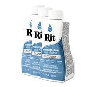 Rit Dye Liquid 236ml Evening Blue Pack of Three