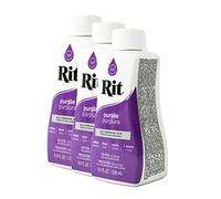 Rit Dye Liquid 236ml Purple Pack of Three