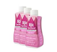 Rit Dye Liquid Synthetic 236ml Super Pink Pack of Three