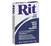 Rit Dye Powder, Navy Blue, 31.9 grams, For Fabric
