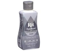 Rit DyeMore Liquid Fabric Dye for Synthetic Fabrics 207ml - 13 Colours (Frost Grey)
