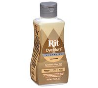 Rit DyeMore Liquid Fabric Dye for Synthetic Fabrics 207ml - 13 Colours (Sand Stone)