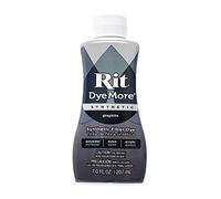 Rit DyeMore Single Bottle 7 Oz. Synthetic Liquid Fiber Dye for Clothing, Décor, and Crafts - Graphite
