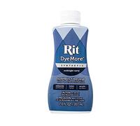 Rit DyeMore Single Bottle 7 Oz. Synthetic Liquid Fiber Dye for Clothing, Décor, and Crafts - Midnight Navy