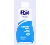 Rit Liquid Fabric Dye Evening Blue 236ml