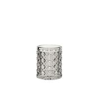 Rita Nightlight Holder - Case of 12 - Glass Candle Holder, Cut-Glass Tealight Holder, Utopia Tableware