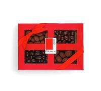 Rita Farhi Assorted Chocolate Covered Mixed Nut Luxury Gift Box, 390g