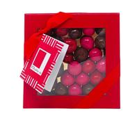 Rita Farhi Assorted Rum, Coffee and Cherry Liqueur Dragees Luxury Gift Box, Palm Oil Free, 200g