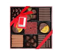 Rita Farhi Belgian Chocolate Coated Fruit Selection - Chocolate Gift - Chocolate Hamper - Chocolate Coated Fruit in a Gift Box - 880 g