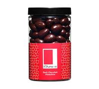 Rita Farhi Belgian Dark Chocolate Coated Roasted Pistachios in a Luxury Gift Jar 300 g
